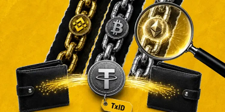 نحوه پیگیری تراکنش ارز دیجیتال، آموزش پیگیری تراکنش ارز دیجیتال، نحوه پیگیری تراکنش ارز دیجیتال در بلاکچین، txid چیست و چه کاربردی دارد