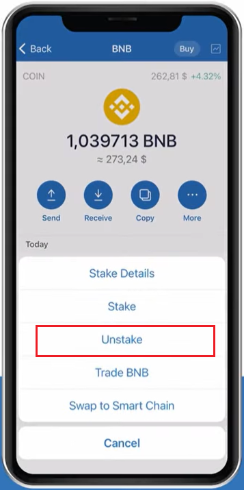 نحوه آن‌استیک کردن در تراست ولت