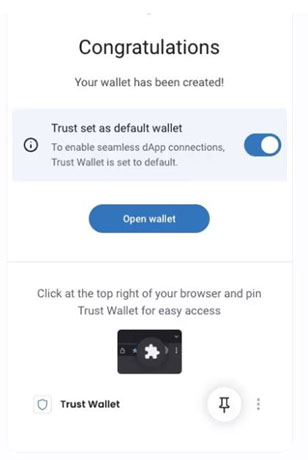خرید شت کوین از تراست ولت
