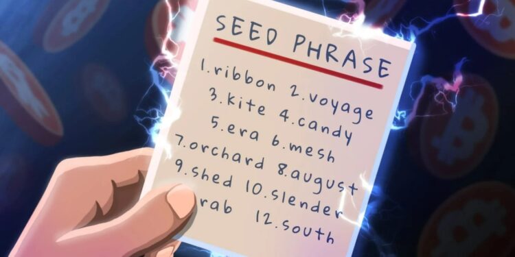 عبارت بازیابی (Seed Phrase) کیف پول