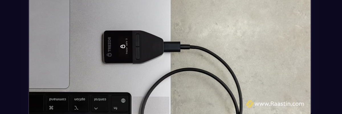 ;کیف پول سخت افزاری Trezor Safe 3