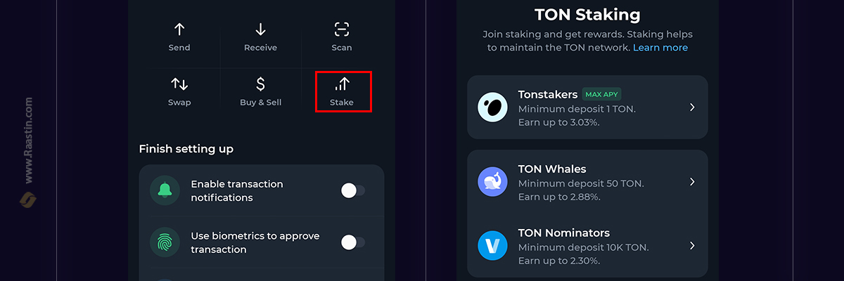 استیکینگ با تون کیپر