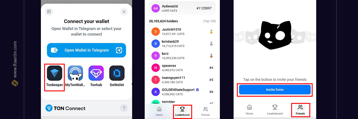 جمع کردن cats بیشتر تلگرام
