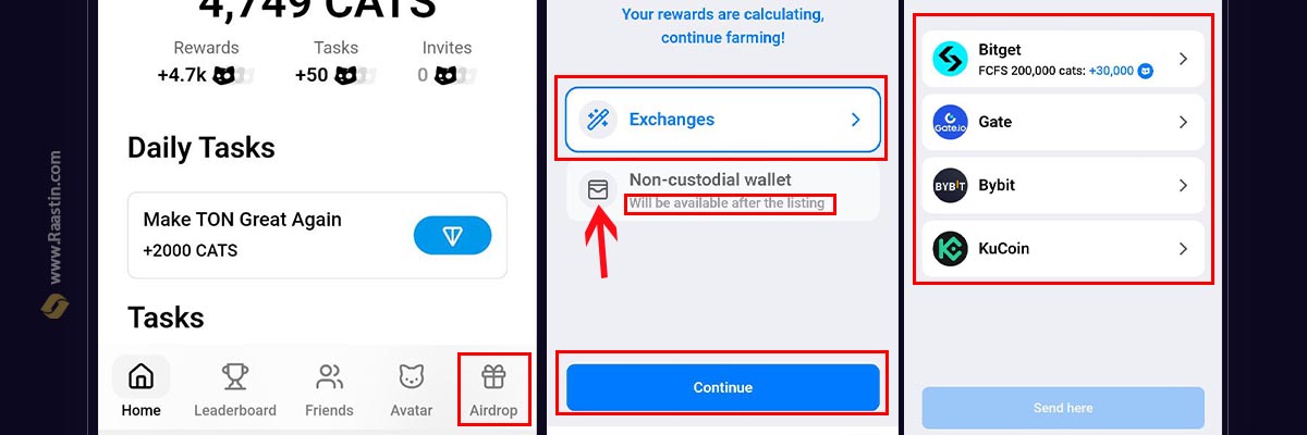 برداشت کتز، ایردراپ کتز