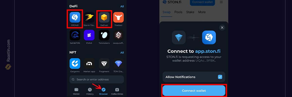 سواپ نات پیکسل، فروش نات پیکسل در تون کیپر