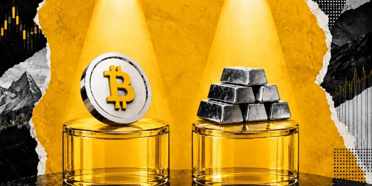 نقره بخریم یا بیت کوین هوش مصنوعی، مقایسه سود نقره و بیت کوین، پیش بینی قیمت بیت کوین 2028، پیش بینی نقره 2028، سود نقره بیشتره یا بیت کوین
