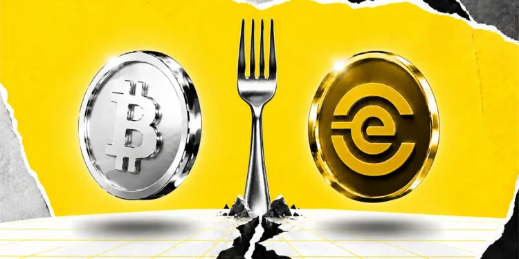 هاردفورک جدید بیت کوین، ارز ای کش بی کوین، دریافت ECX رایگان، ایردراپ ای کش، هاردفورک ecash بیت کوین